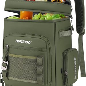 Hulongo Large Waterproof Insulated Cooler Backpack for Men & Women